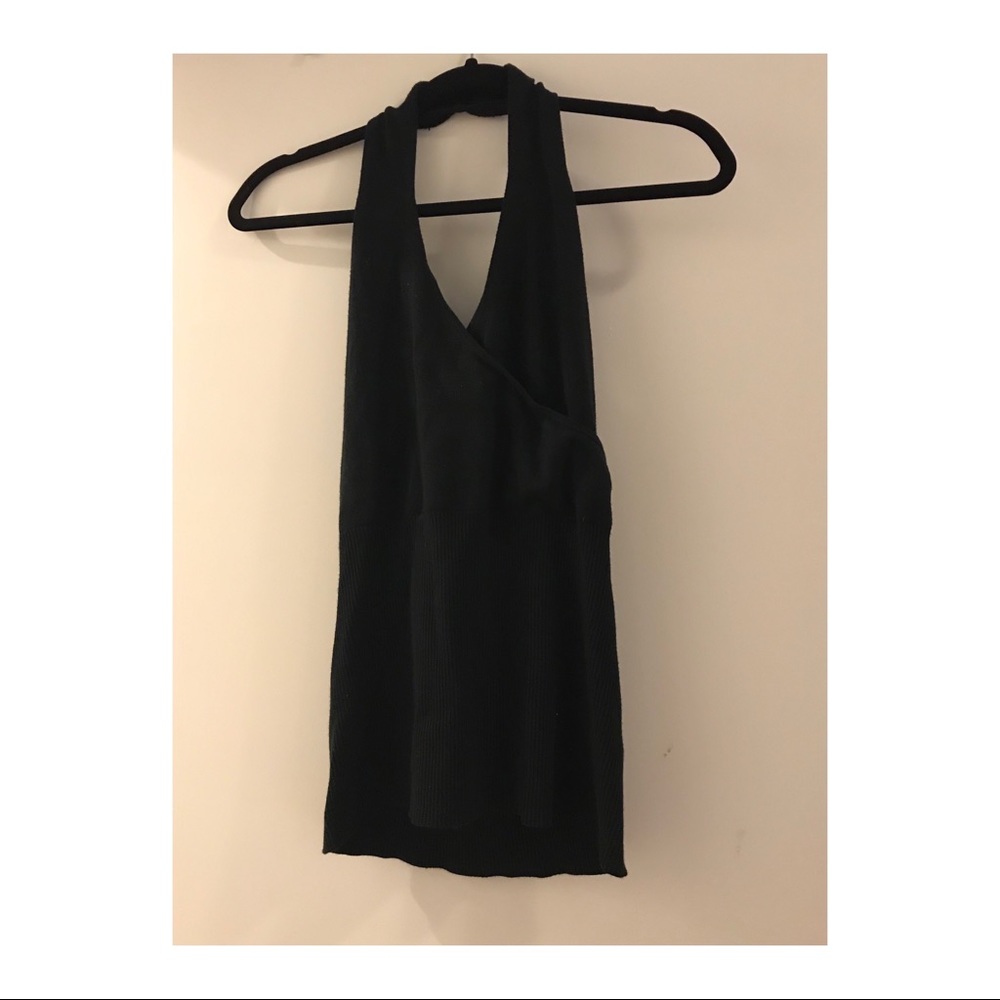 Black “Authentic Old Navy est. 1994” halter top